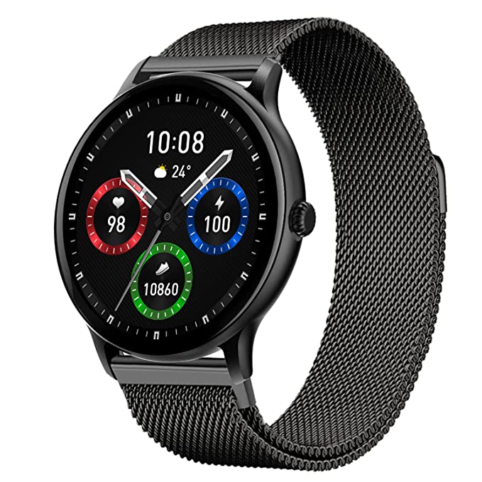 Fire-Boltt Phoenix Ultra Luxury Stainless Steel, Bluetooth Calling Smartwatch, AI Voice Assistant, Metal Body with 120+ Sports Modes, SpO2, Heart Rate Monitoring (Dark Grey) Fire-Boltt Phoenix Ultra Luxury Stainless Steel, Bluetooth Calling Smartwatch, AI Voice Assistant, Metal Body with 120+ Sports Modes, SpO2, Heart Rate Monitoring (Dark Grey)