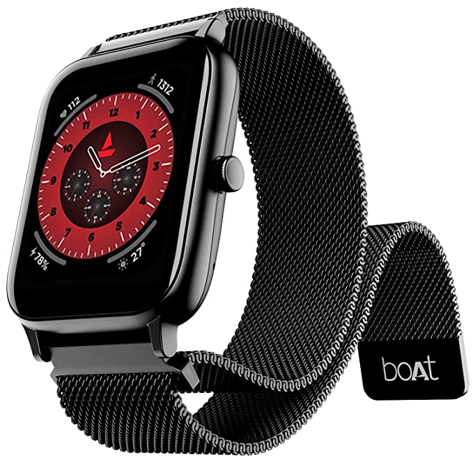 boAt Xtend Pro with Advanced Dedicated Bluetooth Calling Chip, Coins,Dial Pad, 1.78 AMOLED Display,ASAP (Fast) Charge,700+ Active Modes,Multiple Watch Faces,Health Ecosystem(Metal Black) boAt Xtend Pro with Advanced Dedicated Bluetooth Calling Chip, Coins,Dial Pad, 1.78 AMOLED Display,ASAP (Fast) Charge,700+ Active Modes,Multiple Watch Faces,Health Ecosystem(Metal Black)